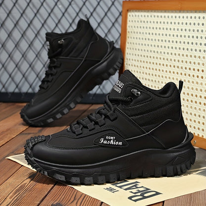 Men'S Outdoor Hiking Boots - Breathable PU Upper, Durable PVC Sole, Suitable for Trekking, Camping and Mountaineering | Military-Style Hiking & Camping Gear