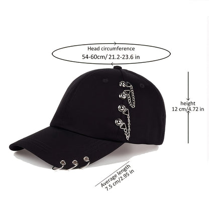 1pc Unisex Trendy K-pop Inspired Cap, Trendy Hats