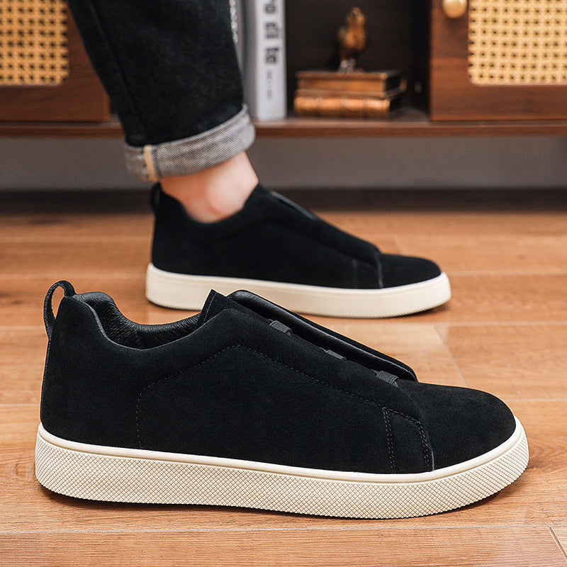 Men's Casual Loafers Low-Top Slip-On All-Season Shoes
