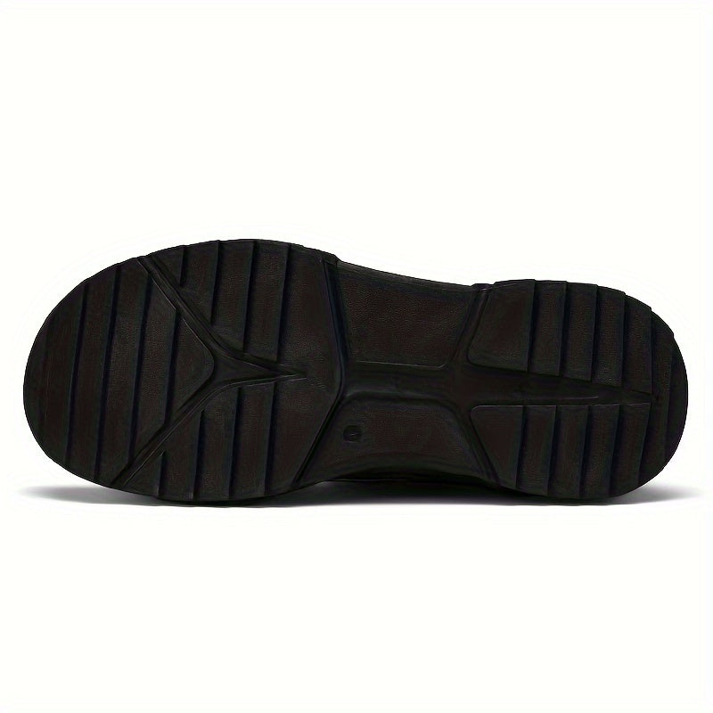 Men's Breathable Anti-Odor Outdoor Sneakers with Height - Low-Top Elastic Closure Running Shoes Suitable for Gym,, Casual Wear - -Season Comfortable Athletic Footwear with Odor-Resistant Technology - ayq