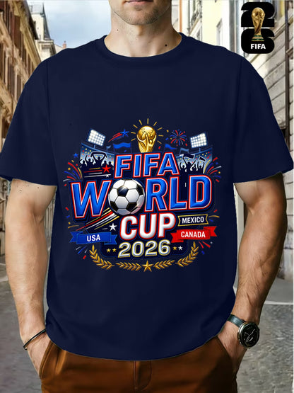 Men's FIFA 2026 World Cup USA Canada Mexico T-Shirt