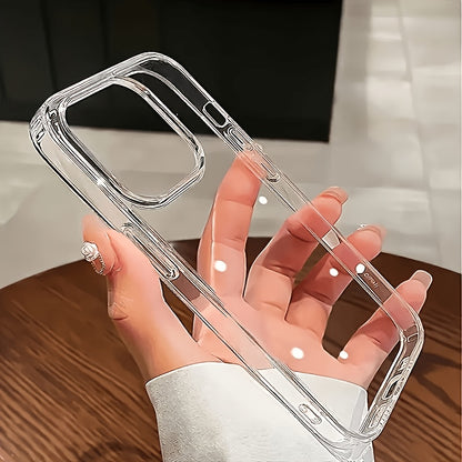 Clear Shockproof TPU Case for iPhone 18, 17, 16 Series