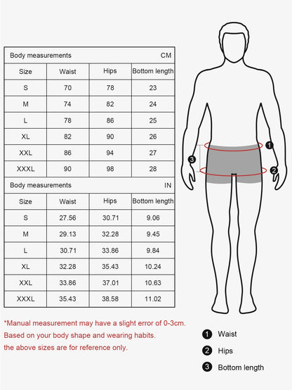 Men's Breathable Black Icefiber Cycling Shorts, Quick-Dry Stretch
