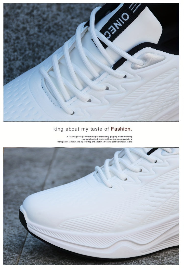 Men's Autumn/Winter High Quality Versatile Work Shoes, Trendy Fashionable Anti-Slip Lightweight Sneakers for Students, Men's Running Shoes - ayq