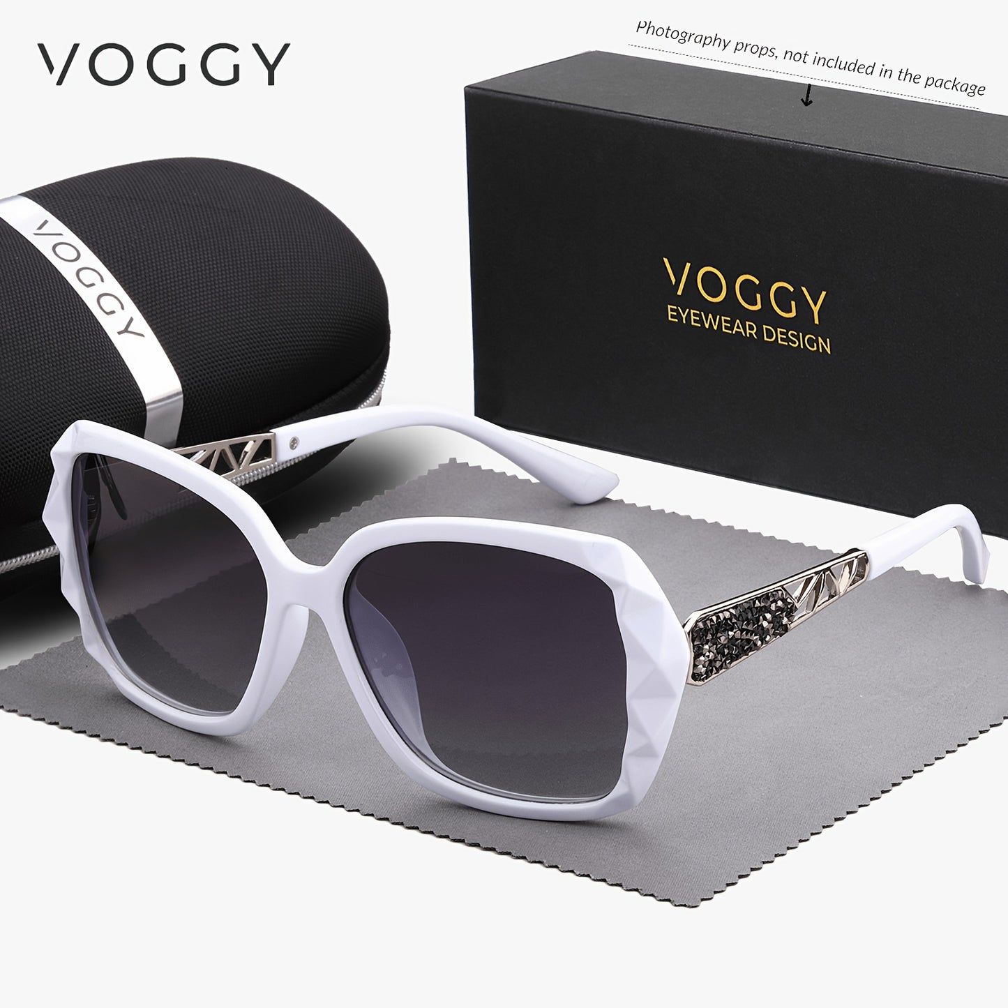 VOGGY Oversized Polarized UV400 Sunglasses for Men and Women