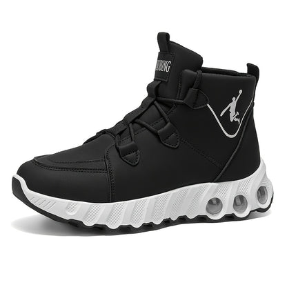 Men's All-Season Outdoor Running Shoes with Durable PVC Sole