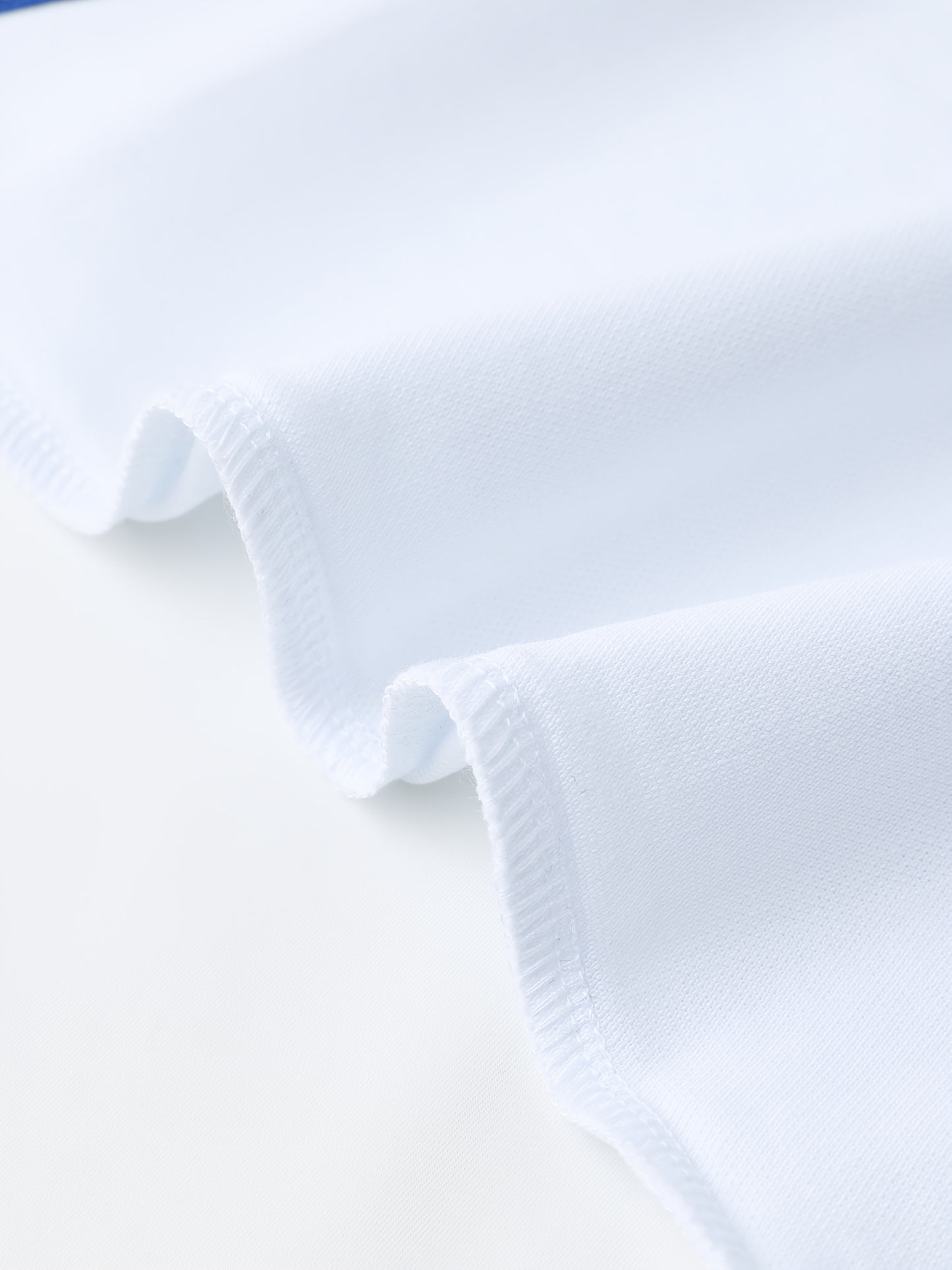 Men's Turn- Collar 95% Cotton 5 Spandex Embroidered T-Sshirt Short Sleeve Comfortable Breathability - ayq