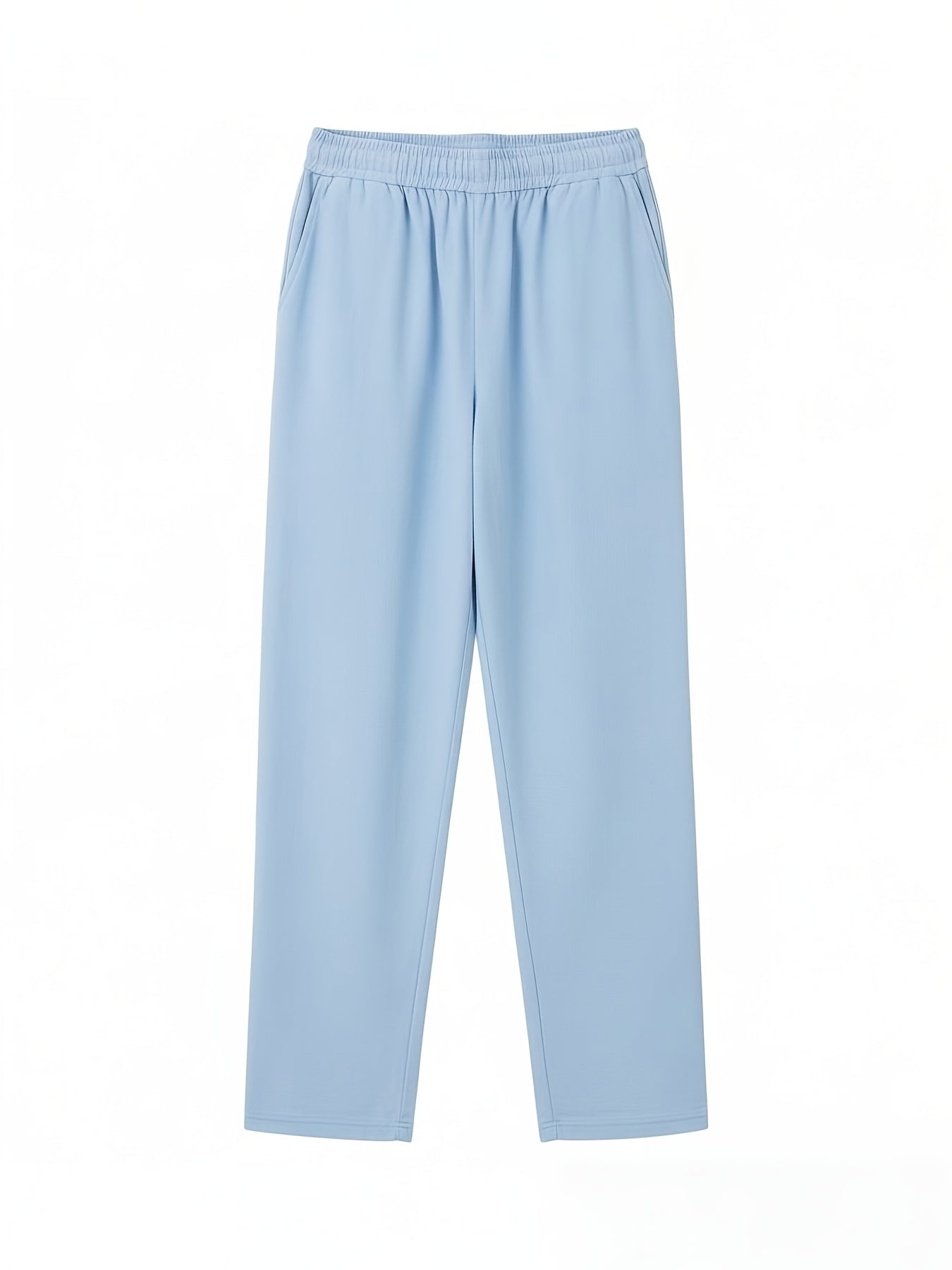Men's Casual Linen Drawstring Straight Leg Pants for Summer