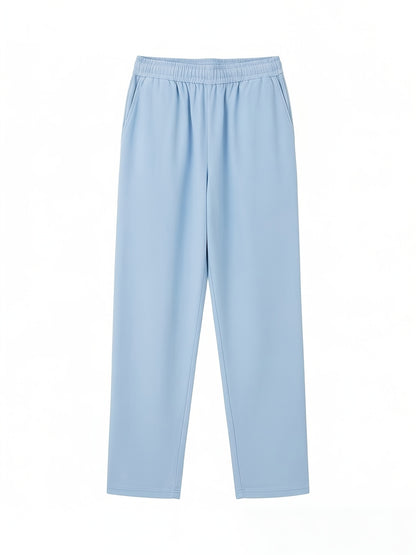 Men's Casual Linen Drawstring Straight Leg Pants for Summer