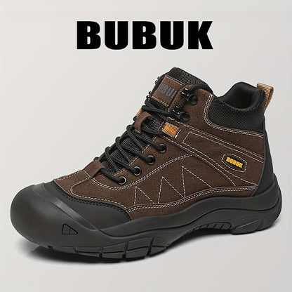 Men's Versatile Mid-Top Lace-Up Casual Outdoor Boots