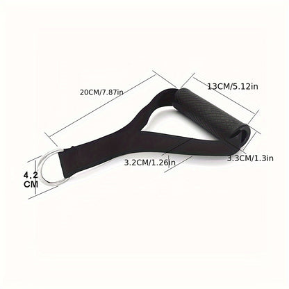 2pcs Gym Resistance Band Handles with Anti-Slip Grip