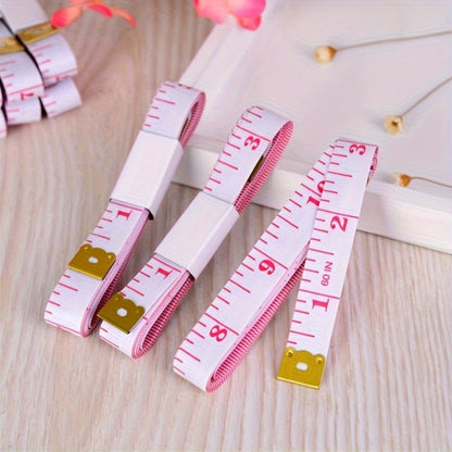 1/3/5pcs of Assorted Color Flexible Measuring Tape, Used for Body Measurements, Sewing, And in Centimeters. - ayq