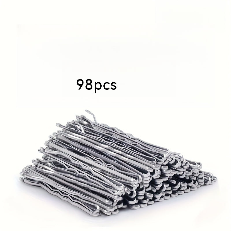 Wavy Alloy Hair Clips for Women - Elegant Styling Accessories