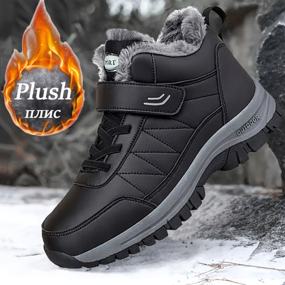 Winter Men Boots Women High Quality Warm Snow Boots for Man Non-slip Hiking Shoes Men Sneaker 2023 Comfortable Couple Shoes for Women