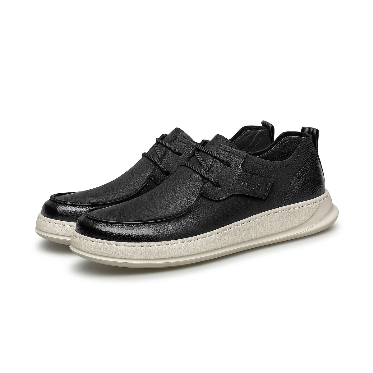 Men's Casual Leather Loafers Soft Sole Breathable Shoes