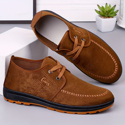 Men'S Comfortable Non-Slip Casual Shoes - Soft-Soled Slip-On Shoes Suitable for Business And Everyday Wear, Indoor Footwear - ayq