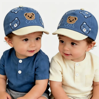 2-Pack Breathable Baby Baseball Caps for Spring and Summer