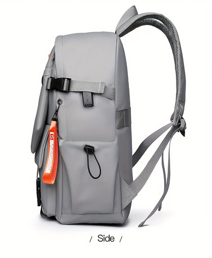 Stylish Minimalist Style Large Capacity Unisex Shoulder Bag, High-Quality Durable Scratch-Resistant Material Casual Shoulder Bag with Multiple Pockets and Compartments Design, Suitable for Daily Commuting and Travel