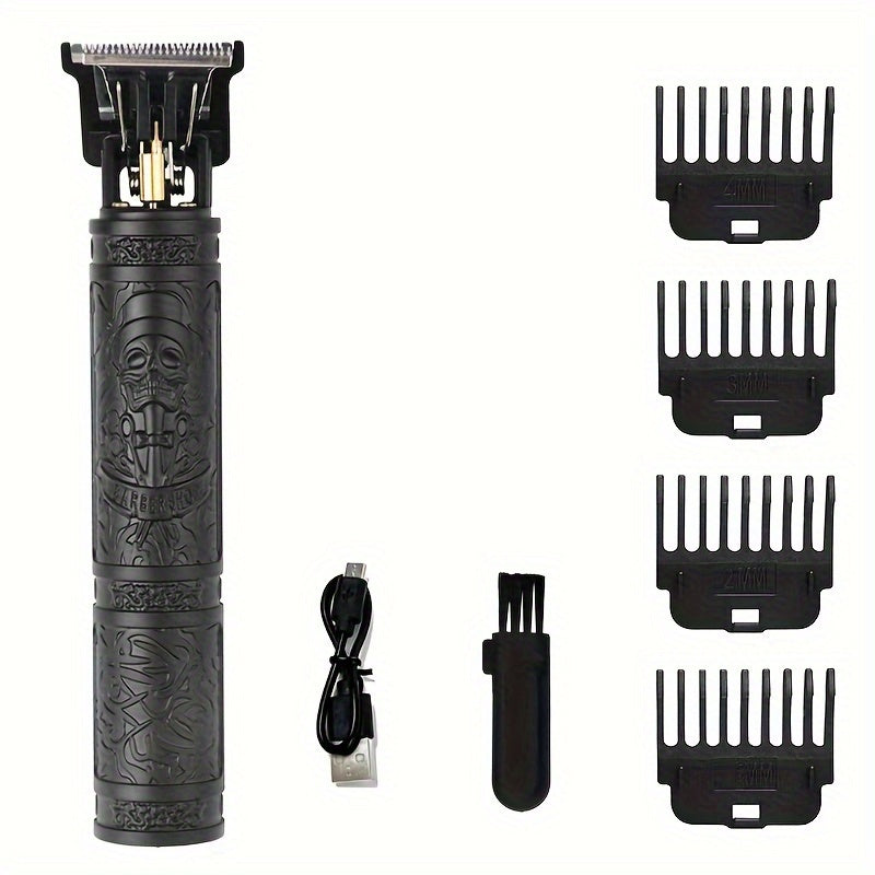 USB Charging Cordless Hair Clipper Electric Trimmer Men's Body Hair Beard Trimmer Rechargeable Shaver