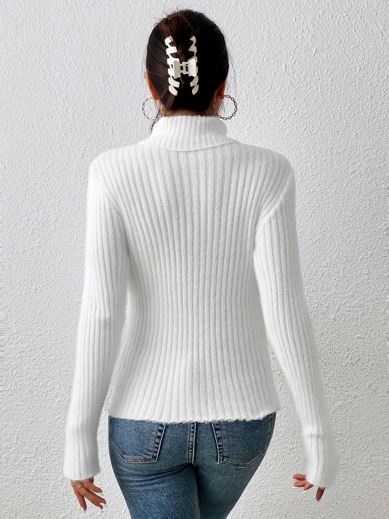 Elegant Directional Pullover