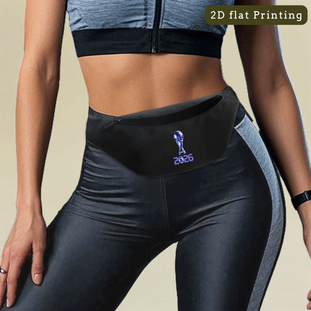 FIFA 2026 World Cup Stylish Waist Bag with Adjustable Strap