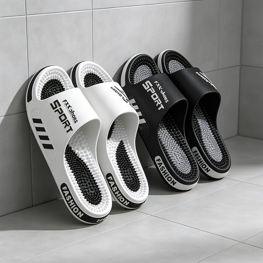 Men's Slip-On Summer Indoor Outdoor Sports Slippers - ayq