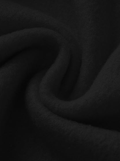 Women's winter clothing Santa Claus printed Women's velvet hooded sweater set