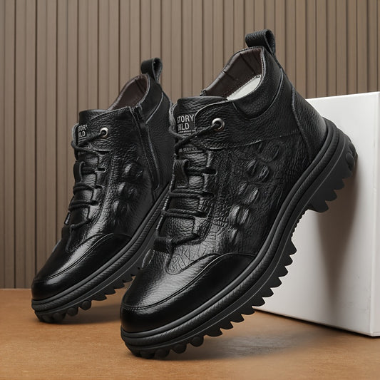 Genuine Leather High-End Plush Comfortable Warm Snow Boots