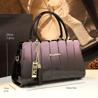 Genuine Leather Women’s Large Capacity Shoulder & Crossbody Bag