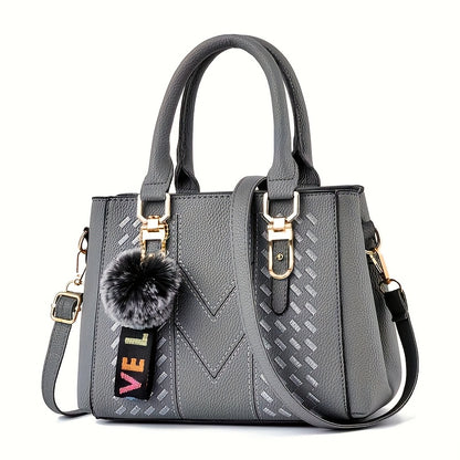 Parent Bag Handbag New Fashion    Ball Pendant Small Tote Bag Thanksgiving Gift for Family