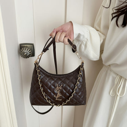 Vintage PU Women’s Embroidered Crossbody Bag with Adjustable Strap