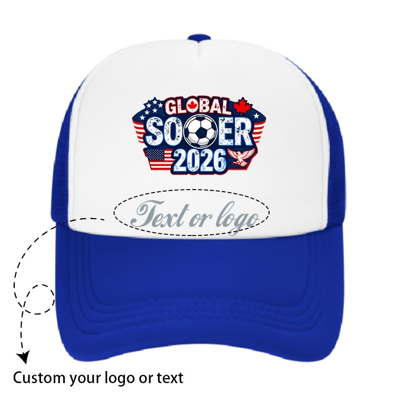 Custom FIFA 2026 Baseball Cap with Adjustable Buckle - Unisex Sports H