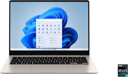 SAMSUNG 14” Galaxy Book3 Pro Laptop Computer, 13Th Gen Intel Core I7-1360P Processor / 16GB / 1TB, 3K AMOLED Screen, 120Hz, Fingerprint Reader, FHD Webcam, 2023 Model, NP940XFG-KA1US, Beige
