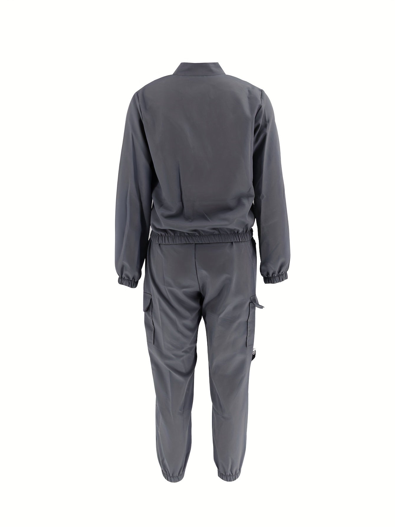 Directional HZ2386 Women's Fashion Casual Cargo Zip-Up Two-Piece Set