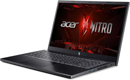 Acer Nitro V Gaming Laptop | Intel Core I9-13900H Processor | NVIDIA Geforce RTX 4060 Laptop GPU | 15.6" FHD IPS 144Hz Display | 16GB DDR5 | 512GB Gen 4 SSD | Wifi 6 | Backlit KB | ANV15-51-99DR
