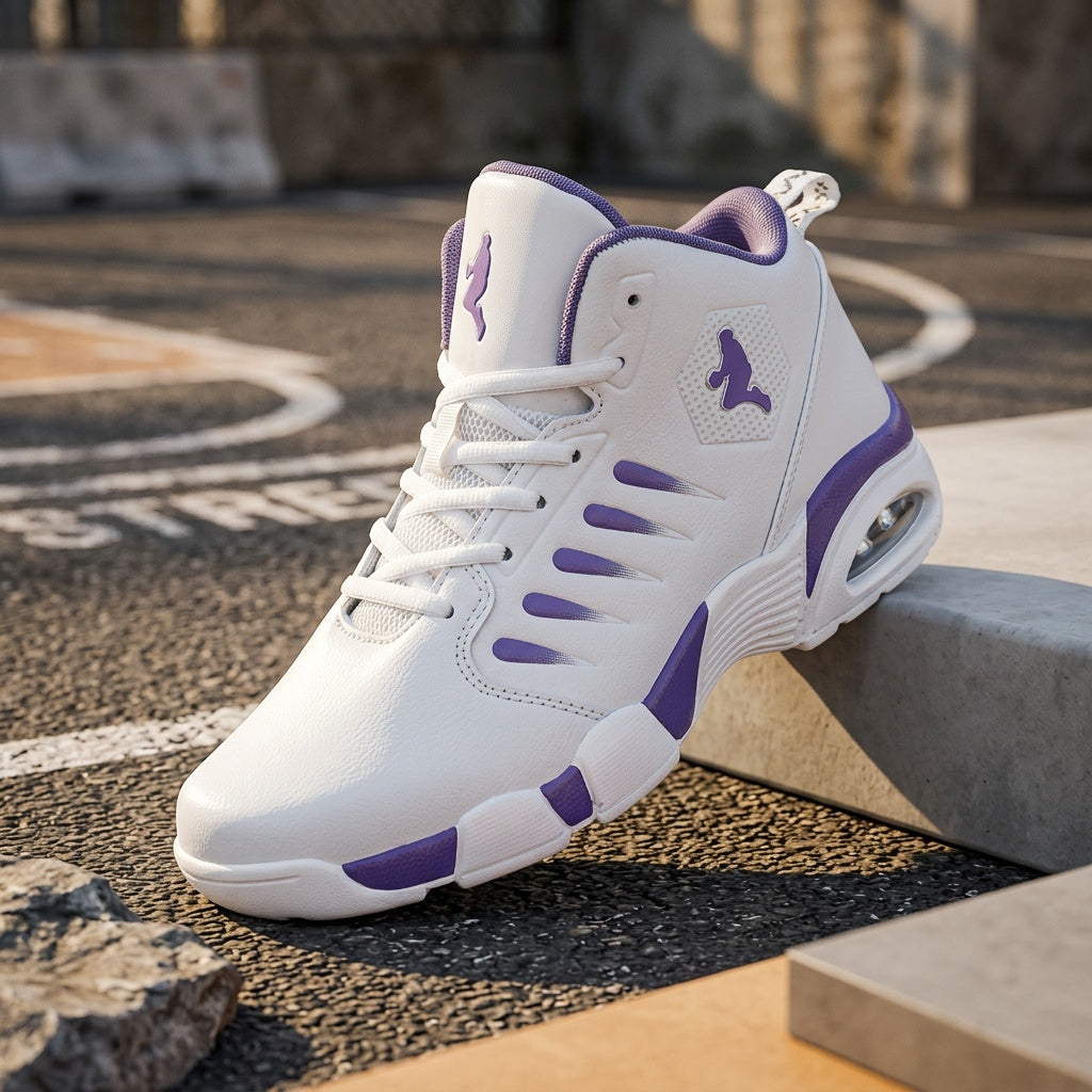 Men's Mid-Top Casual Athletic Shoes, Wide Fit, All-Season Comfort