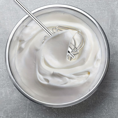 Hand Whisk, Semi-automatic Whisk, Stainless Steel Whisk, For Household Mixing Mixer Press Mixer Household Milk Foam Maker Baking Tools for restaurant/food truck/bakery
