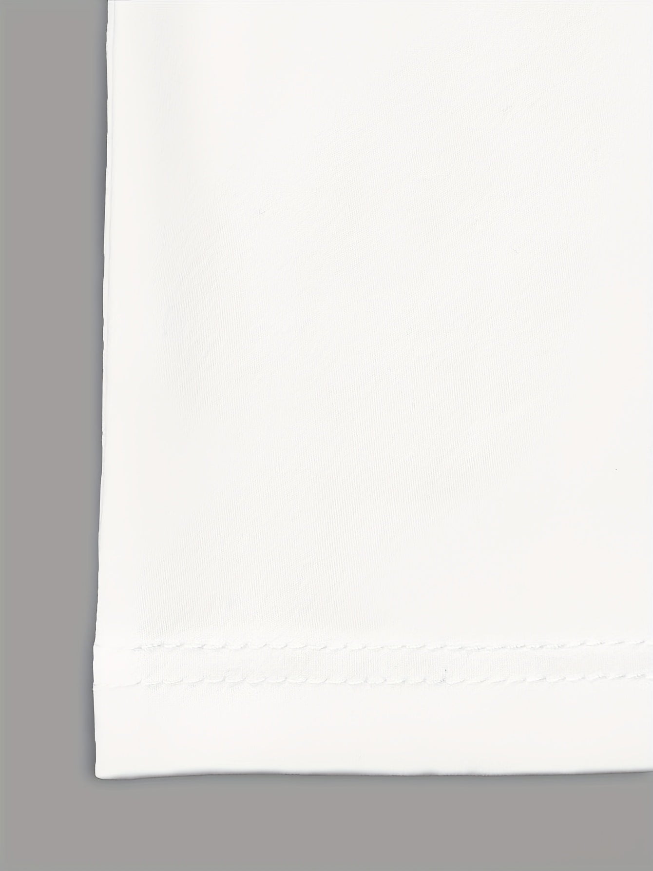 Men's Summer New Basic Solid Color Fashion Simple High-End Casual Sport Comfortable High-Neck Short-Sleeve Top - ayq