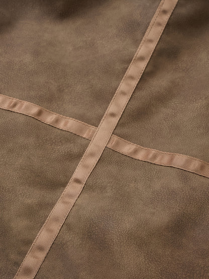 Men'S Heavy-Duty Full-Zip Jacket - Thick Winter Coat with Full-Zip Closure, Lapel Collar, Non-Stretch Fabric - Cold Weather Outerwear for Formal & Casual Events, Winter Jacket, Formal Event Attire, Sleek Design, Durable Const