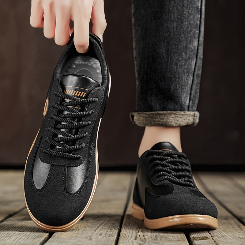 LOEIKAN Men'S Casual Shoes | Comfortable, Lightweight, Durable, All-Season Faux Sneakers with PVC Sole and Cloth Insole for Daily & Sports Use - ayq