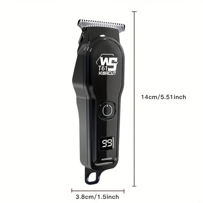 FEIYBA Men'S Cordless Electric Hair Clipper, Compact Rechargeable Beard & Hair Trimmer Set, Professional Barber Quality, Portable Grooming Tool for Home Use, Ideal Gift for Father'S Day or Christmas, USB Charging, Battery, 36