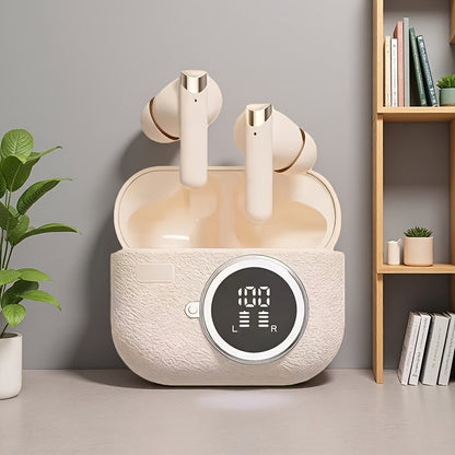 Bluetours Wireless Touch Control Earbuds with Vintage Style