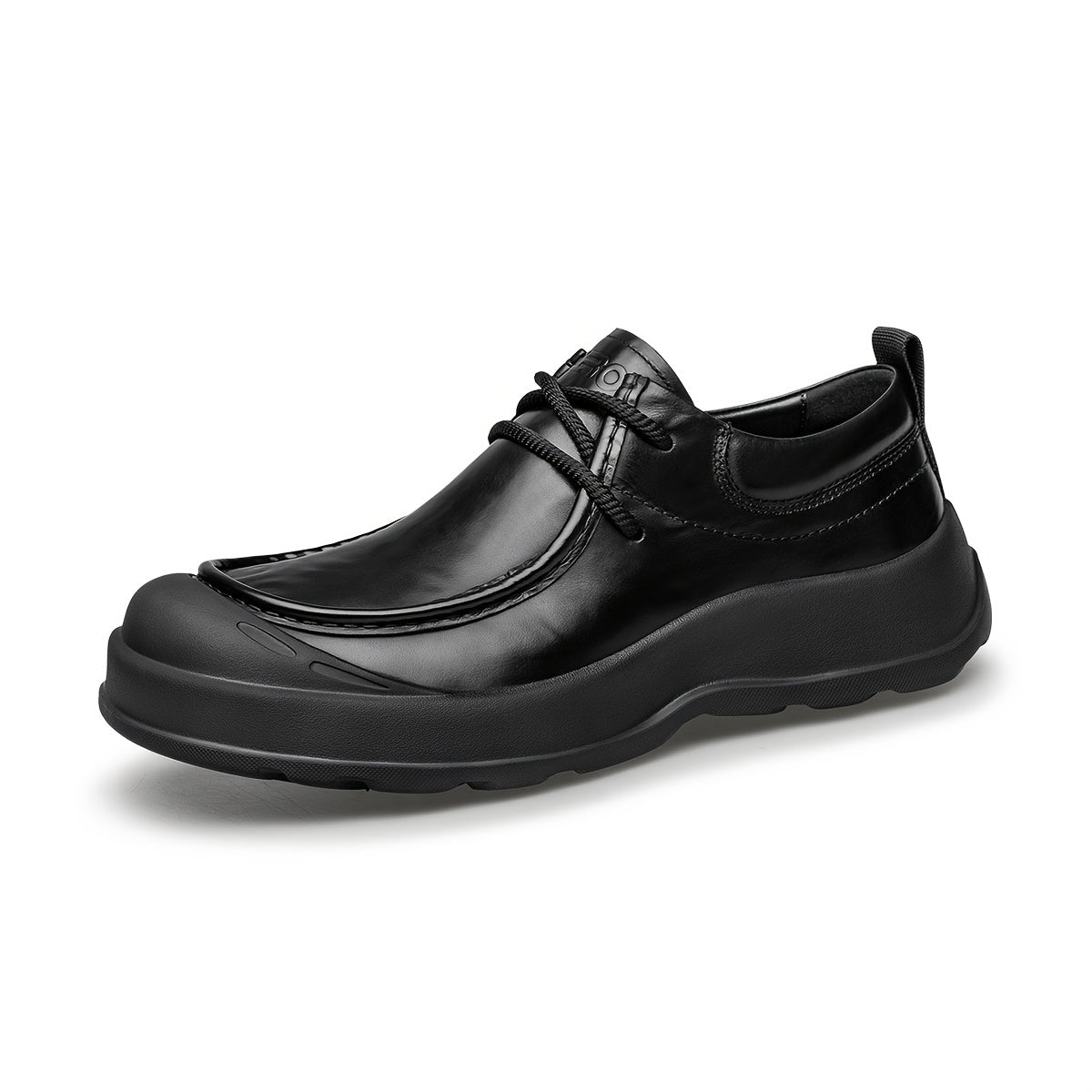Men's Vintage Leather Casual Shoes with Lightweight Cushioning