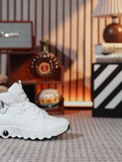 [sneakers] Men'S Mid-Top Basketball Shoes for Outdoor Fashion Trends