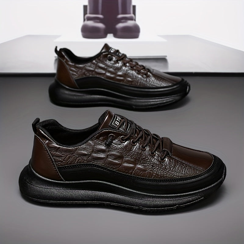 [sneakers] 2025 Men'S New Spring And Autumn Fashion Versatile Soft-Soled Casual Shoes Trendy Outdoor Sports Skate Shoes - ayq