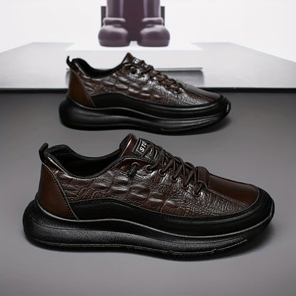 [sneakers] 2025 Men'S New Spring And Autumn Fashion Versatile Soft-Soled Casual Shoes Trendy Outdoor Sports Skate Shoes - ayq