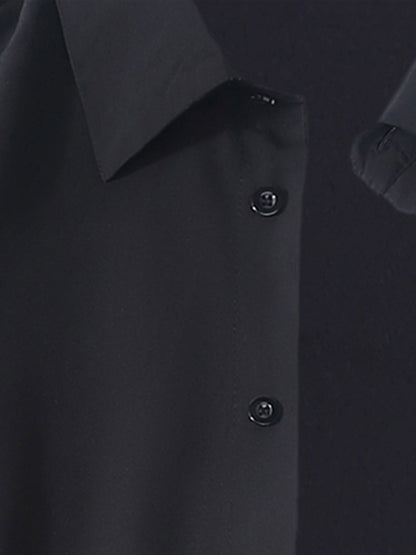 Men's All-Season Business Set: Long Sleeve Shirt & Formal Pants
