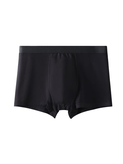 Men's Casual Solid Color Stretchy Breathable Shortie Underwear