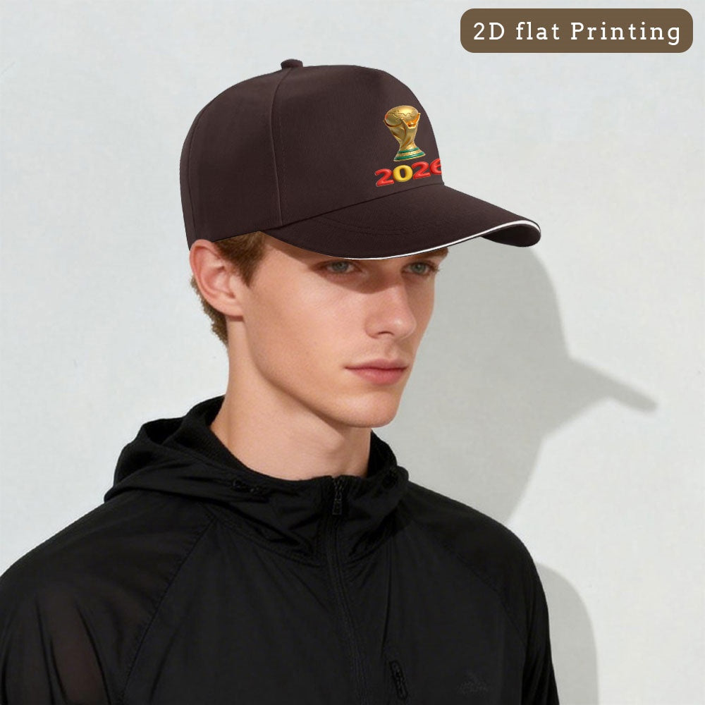 Adjustable FIFA 2026 World Cup Baseball Cap - Lightweight Polyester