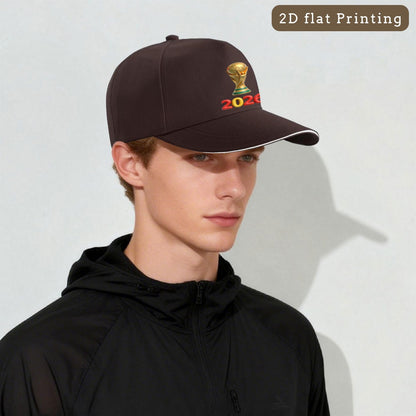 Adjustable FIFA 2026 World Cup Baseball Cap - Lightweight Polyester